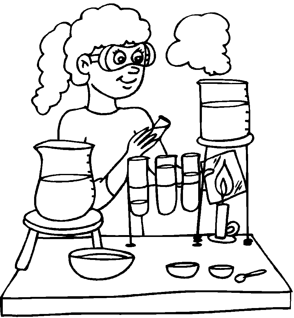 948x1024 Science Lab Safety Coloring Pages