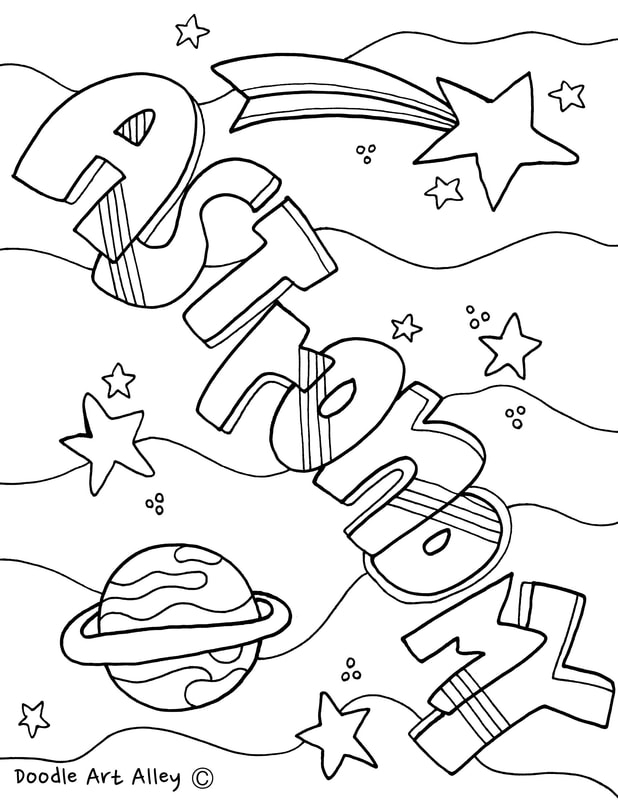 Science Lab Equipment Coloring Pages
