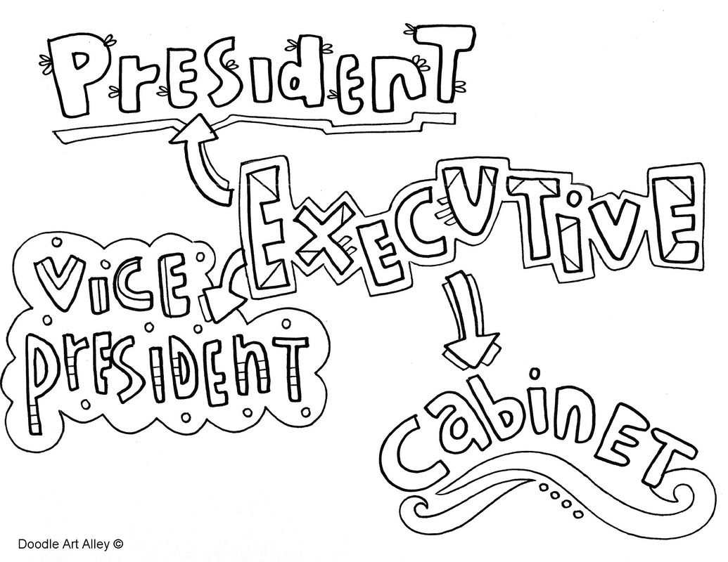 1035x800 Branches Of Government Coloring Pages On Classroom Doodles, Doodle