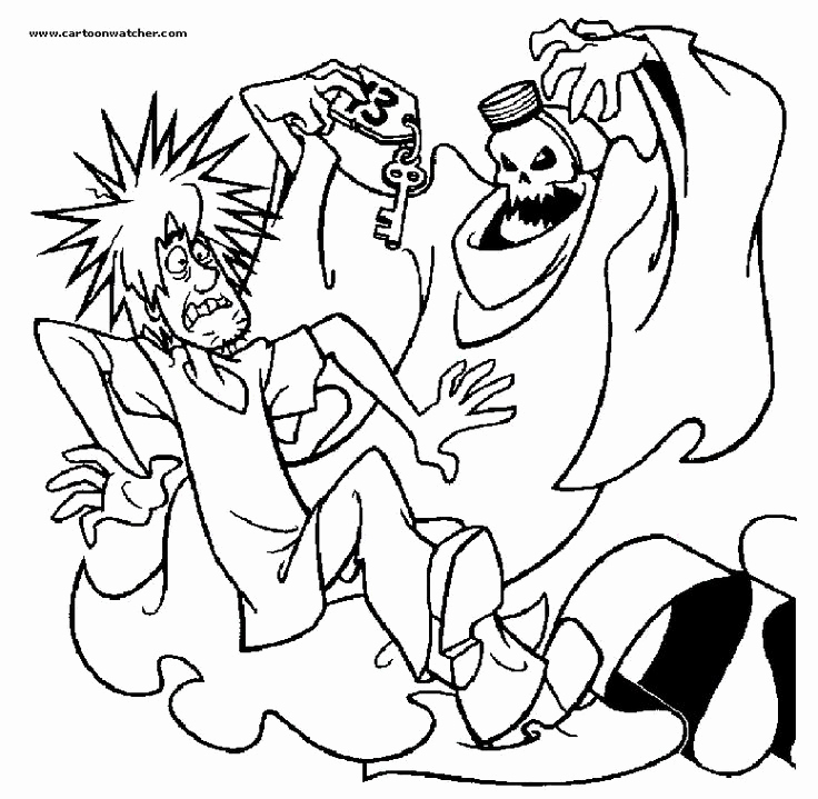 736x719 Scooby Doo Coloring Page Happy New Year Scooby Scooby Doo Daphne