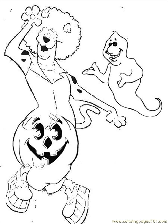 650x866 Scooby Doo Halloween Coloring Pages Scoo Doo Halloween Coloring