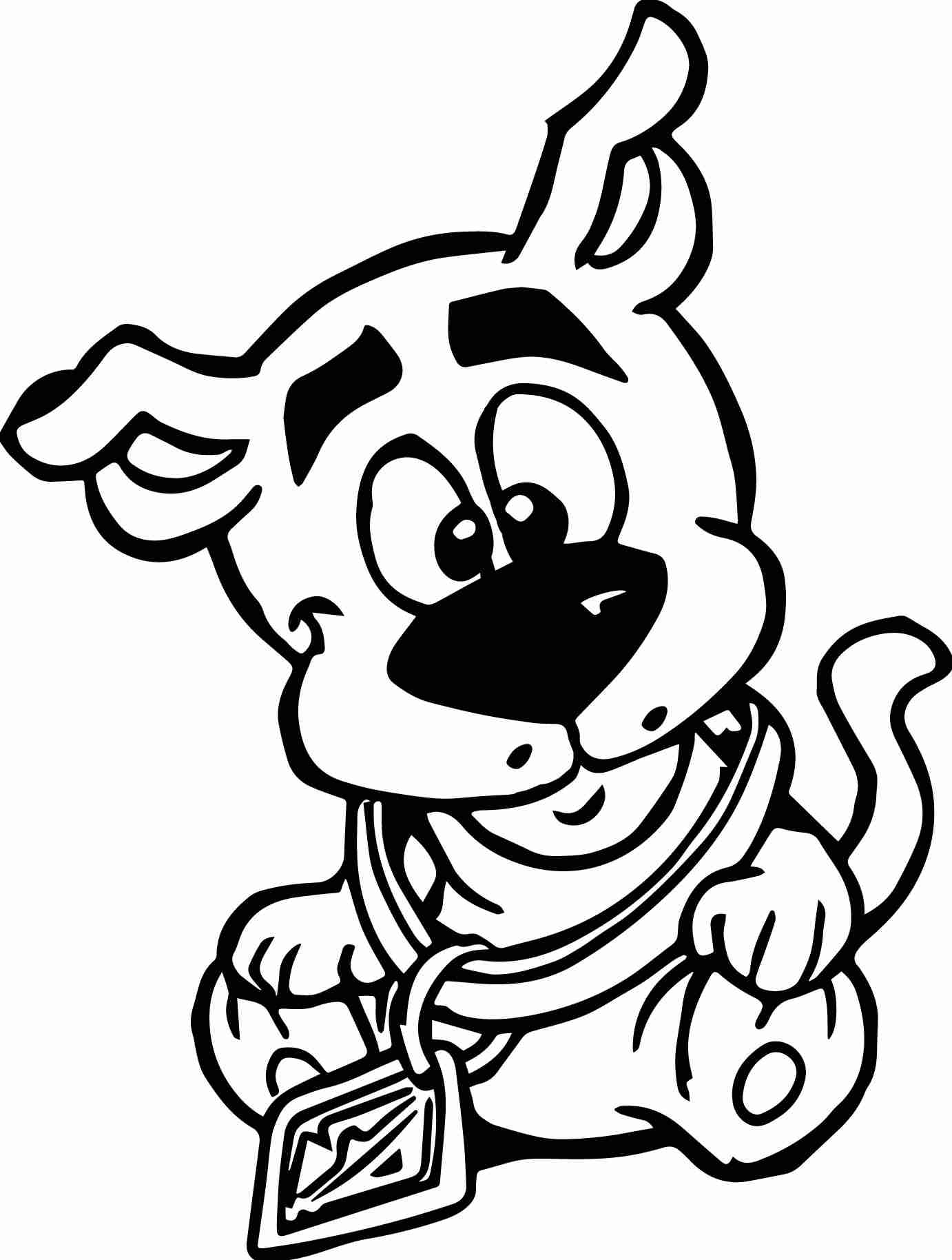 Scooby Doo And Shaggy Coloring Pages