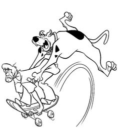 236x271 Scooby Doo Color Page Cartoon Characters Coloring Pages, Color