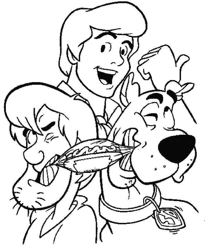 700x852 Scooby Doo Holiday Coloring Pages Coloring Pages