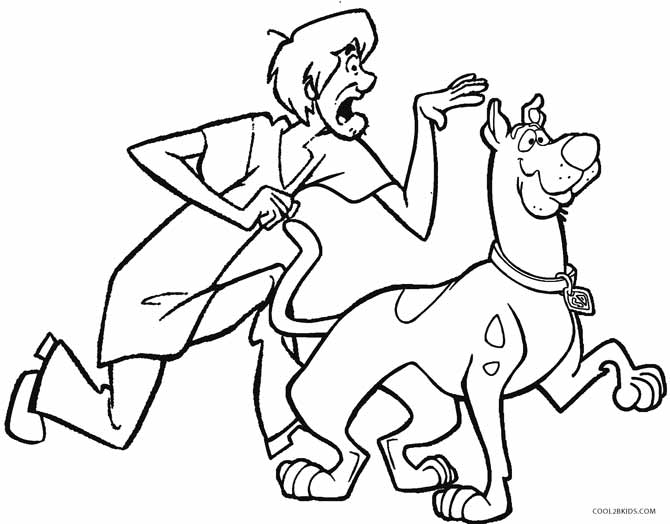 670x524 Simple Decoration Scooby Doo Coloring Pages Top 30 Free Printable