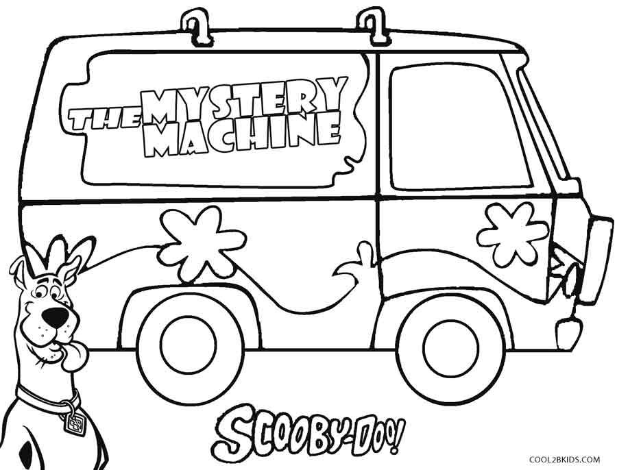900x686 Printable Scooby Doo Coloring Pages For Kids Cool2bkids