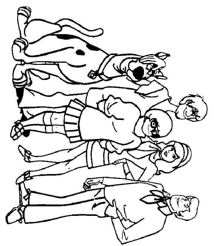 697x800 87 Best Scooby Doo Coloring Pages Images On Coloring