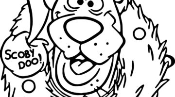 Scooby Doo Christmas Coloring Pages