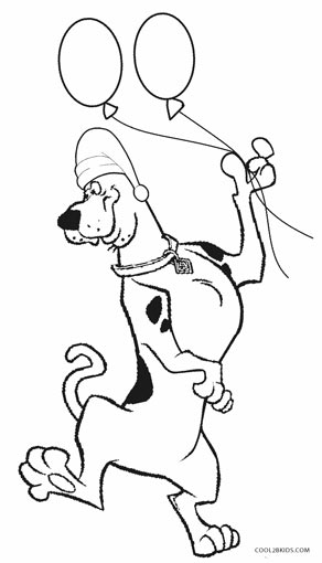 292x510 Printable Scooby Doo Coloring Pages For Kids Cool2bkids