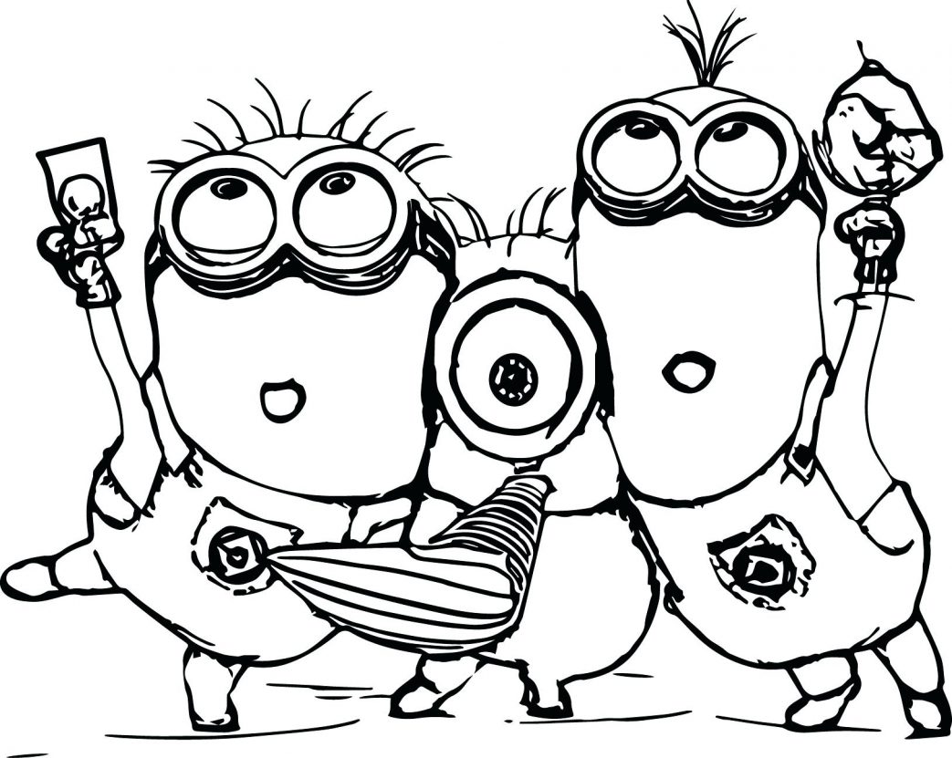 1043x831 Scooby Doo Christmas Coloring Pages Free Minion Odd Pictures All