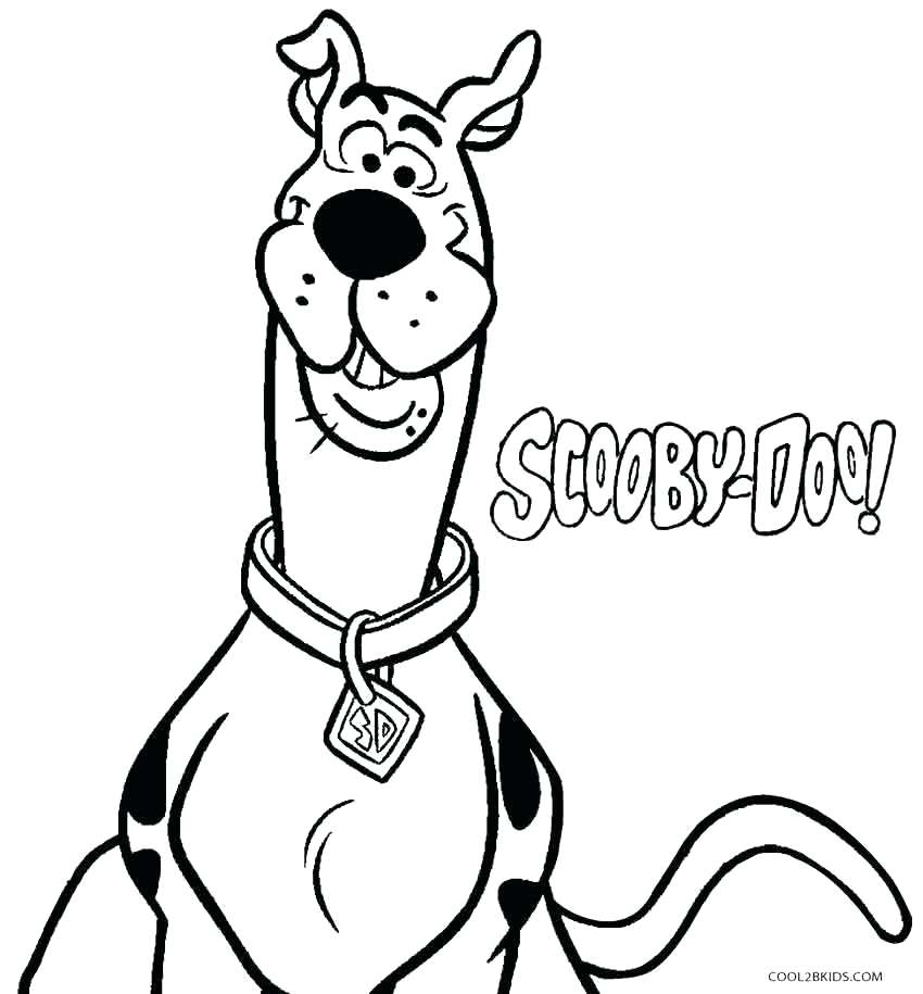 850x915 Scooby Doo Color Pages Coloring Pages Coloring Page Free Coloring