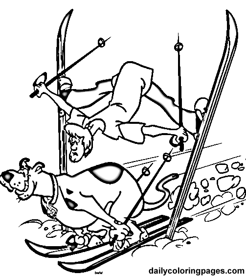 503x566 Scooby Doo Christmas Coloring Pages Scoo Doo Christmas Coloring