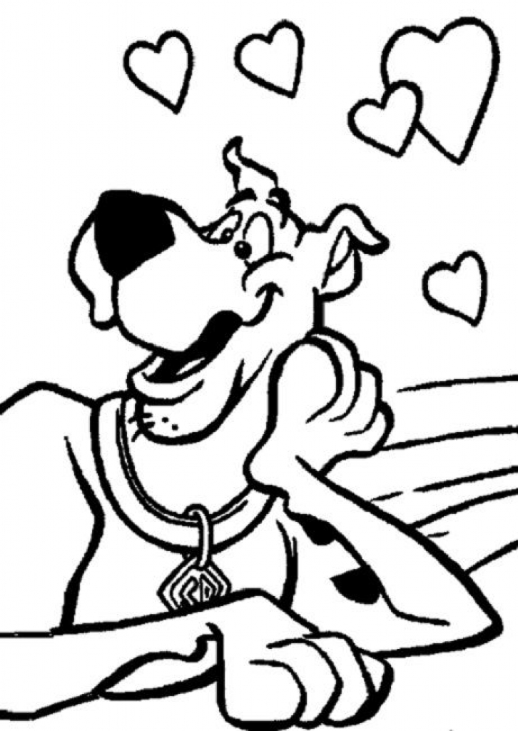 726x1024 Scooby Doo Christmas Coloring Sheets 423 Best Cartoon Images