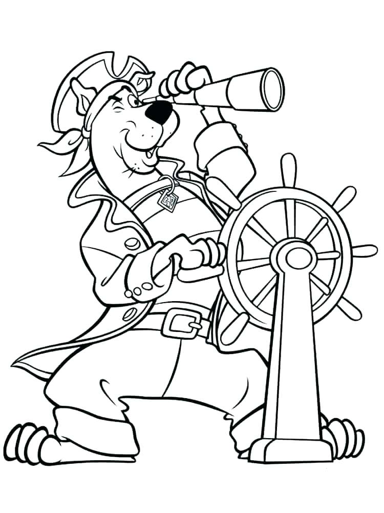 750x1000 Scooby Doo Free Coloring Pages