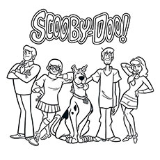 230x230 Top 30 Free Printable Scooby Doo Coloring Pages Online Aguinaldo