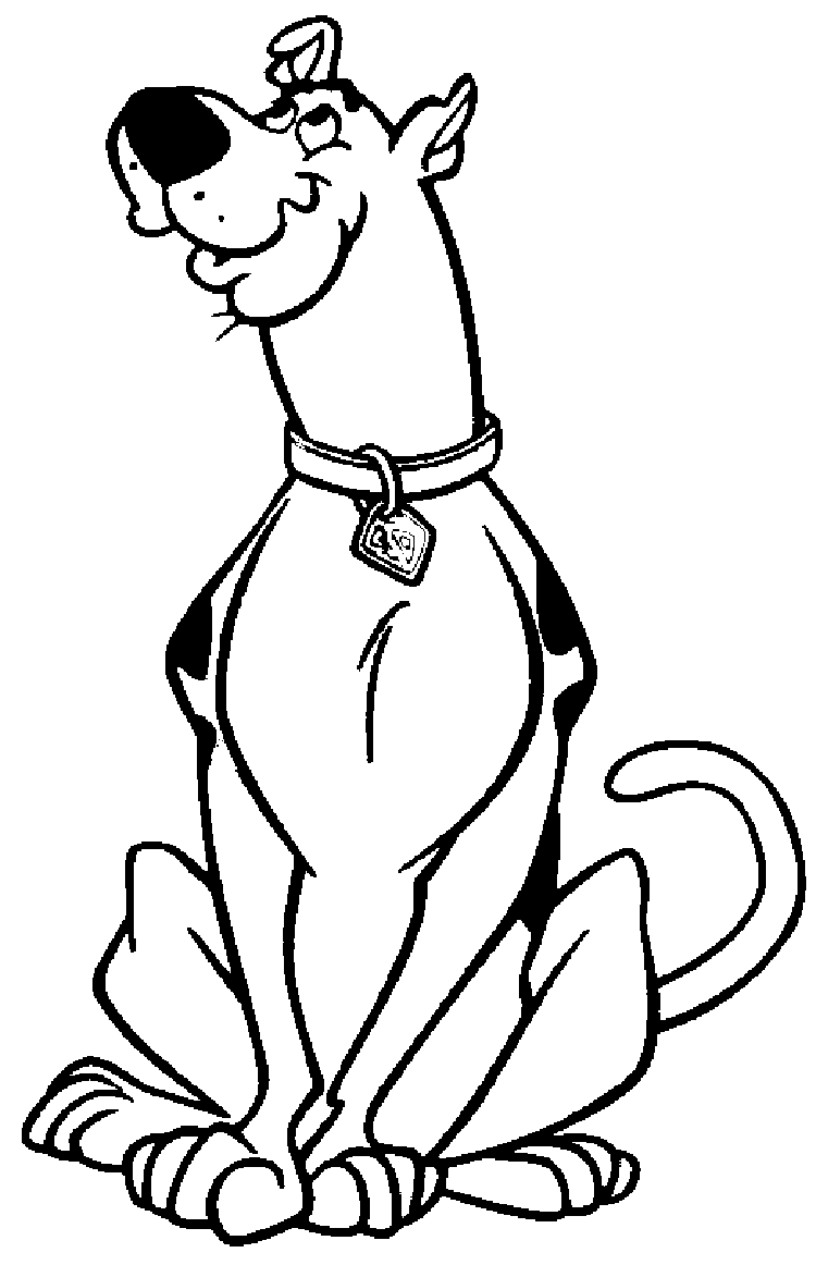 750x1162 Scoo Doo Easter Coloring Pages 7501162 Coloring Scooby Doo