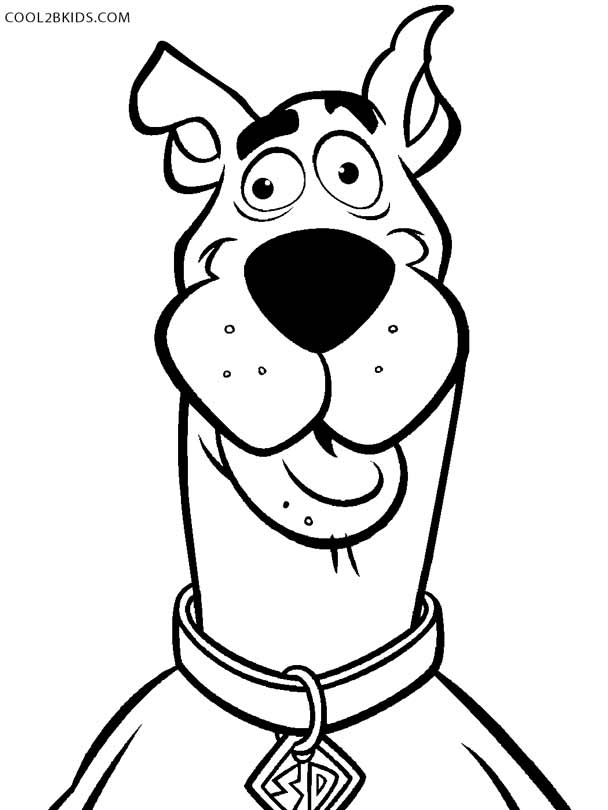 608x810 Printable Scooby Doo Coloring Pages For Kids Cool2bkids