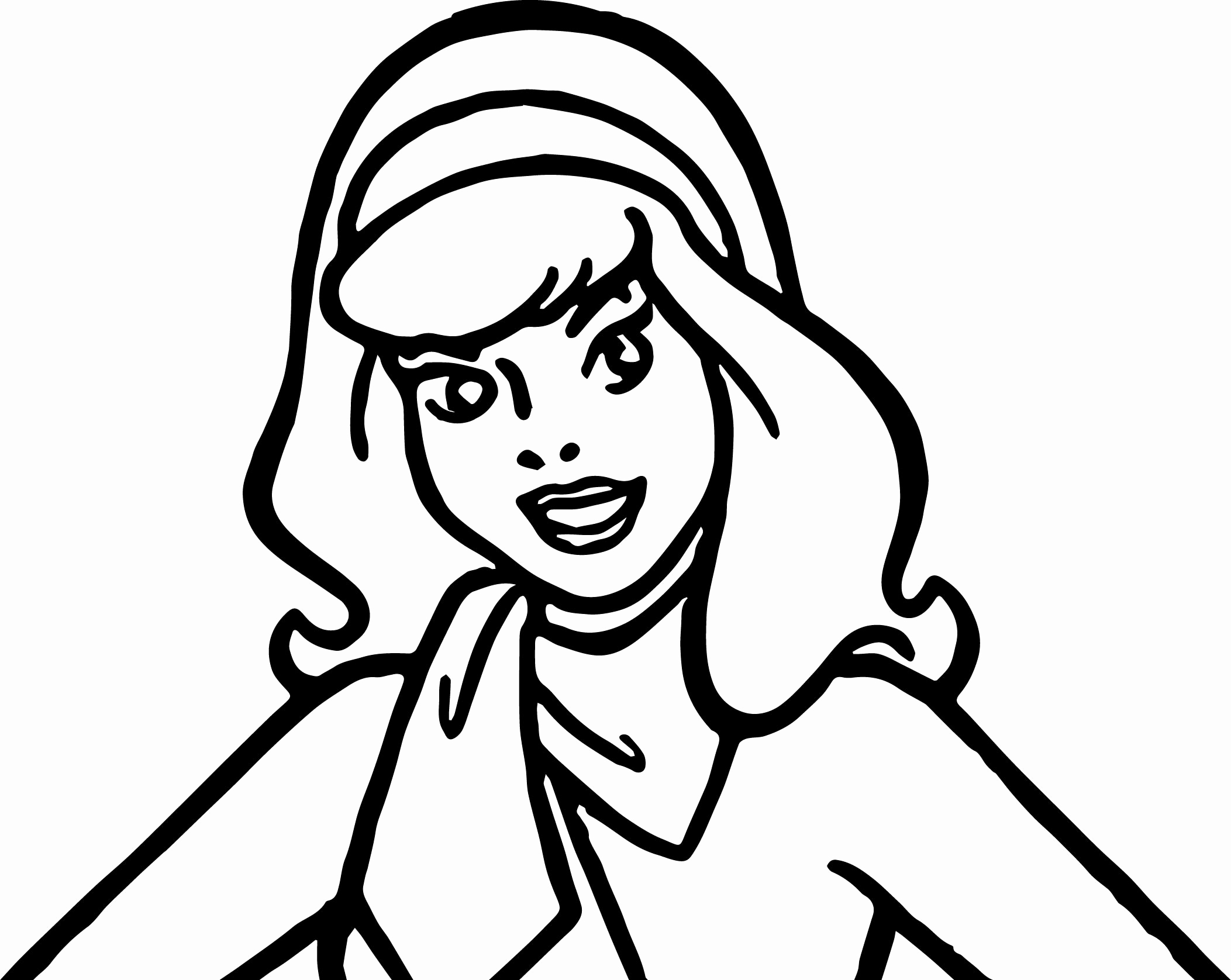 Scooby Doo Daphne Coloring Pages