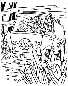 236x301 Scooby Doo Coloring Pages Free Scooby Doo Color Page Cartoon