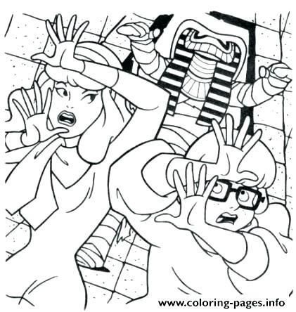 421x444 Printable Coloring Pages For Kids Mystery Machine Coloring Pages