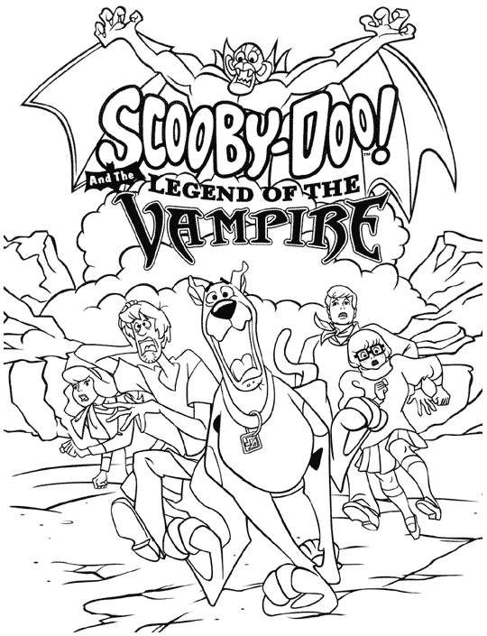 540x705 Scooby Doo Halloween Coloring Pages 24 Best Scoo Doo Images