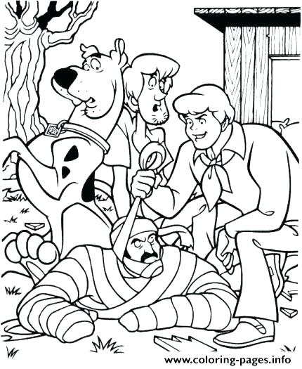 430x525 Scooby Doo Halloween Coloring Pages Shippa.co