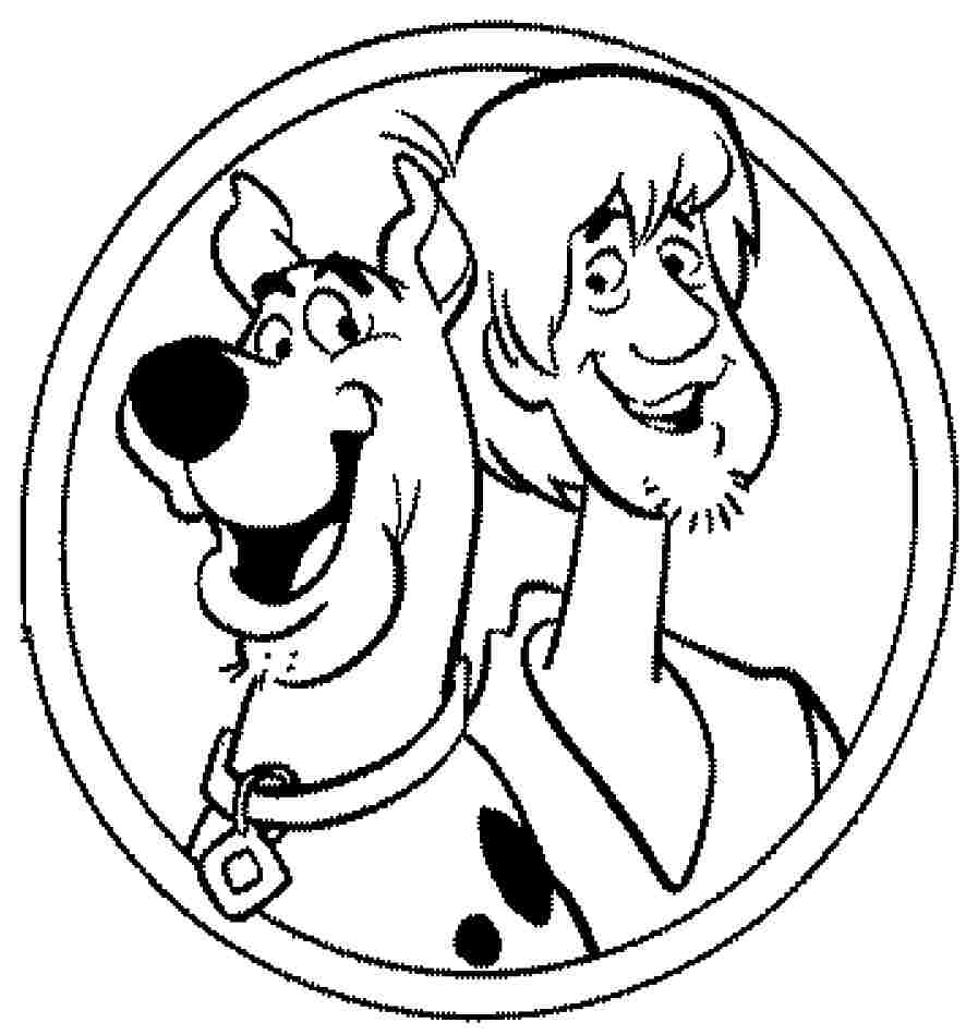 897x950 Scooby Doo Coloring Pages