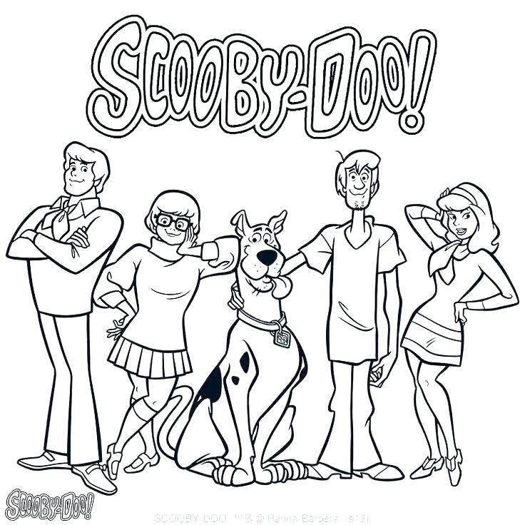 736x736 Coloring Pages Scooby Doo Colouring Pages Color Pages Coloring