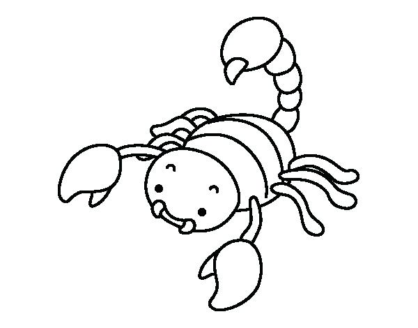 600x470 Scorpion Coloring Pages Scorpion Coloring Free Printable Scorpion