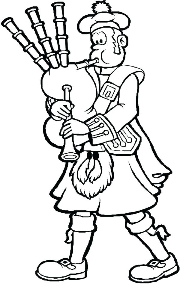 600x948 Scotland Coloring Pages Coloring Page Use 8 1 2 X Paper Scotland