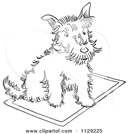 450x470 Scottie Dog Coloring Page Blck D Scottie Dog Colouring Page