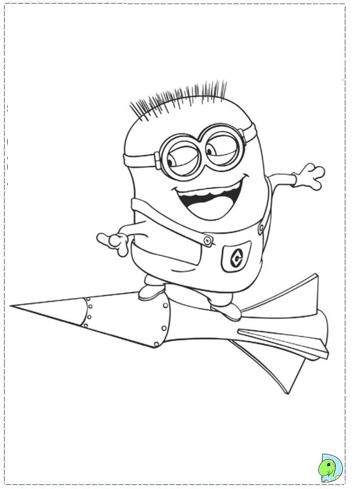691x960 Funny Despicable Me Minions Coloring Kluci