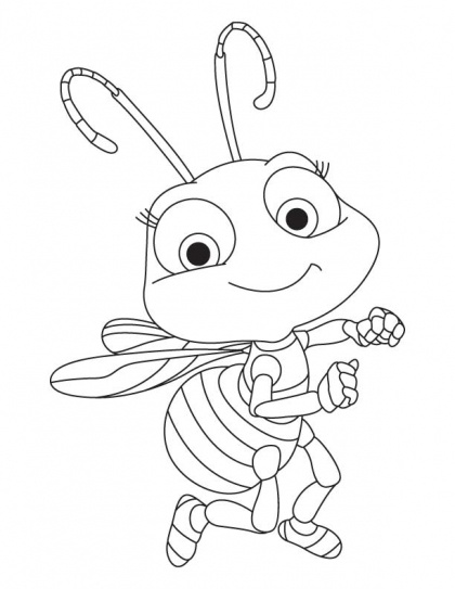 420x543 87 Best Insects Coloring Pages Images On Hand Carved