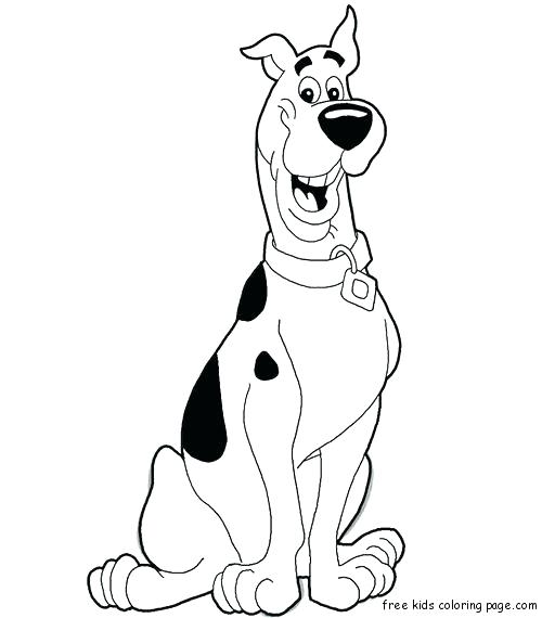 500x570 Scooby Coloring Pages Coloring Page Free Coloring Pages Prints