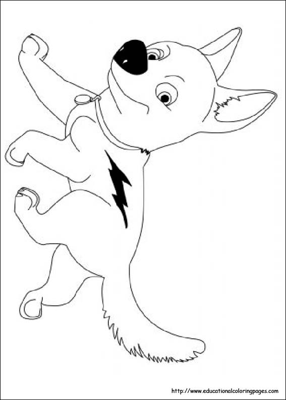 567x794 Bolt Coloring Pages