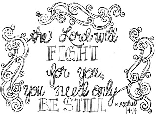 320x236 Look To Him And Be Radiant Scripture Coloring Page Be Still