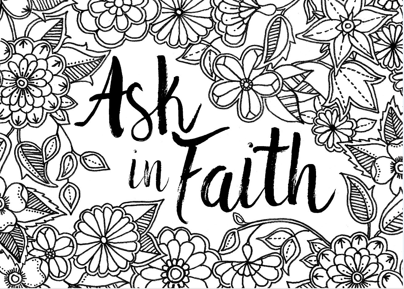 1313x939 Free Printable Adult Coloring Pages Hymns Scripture Our