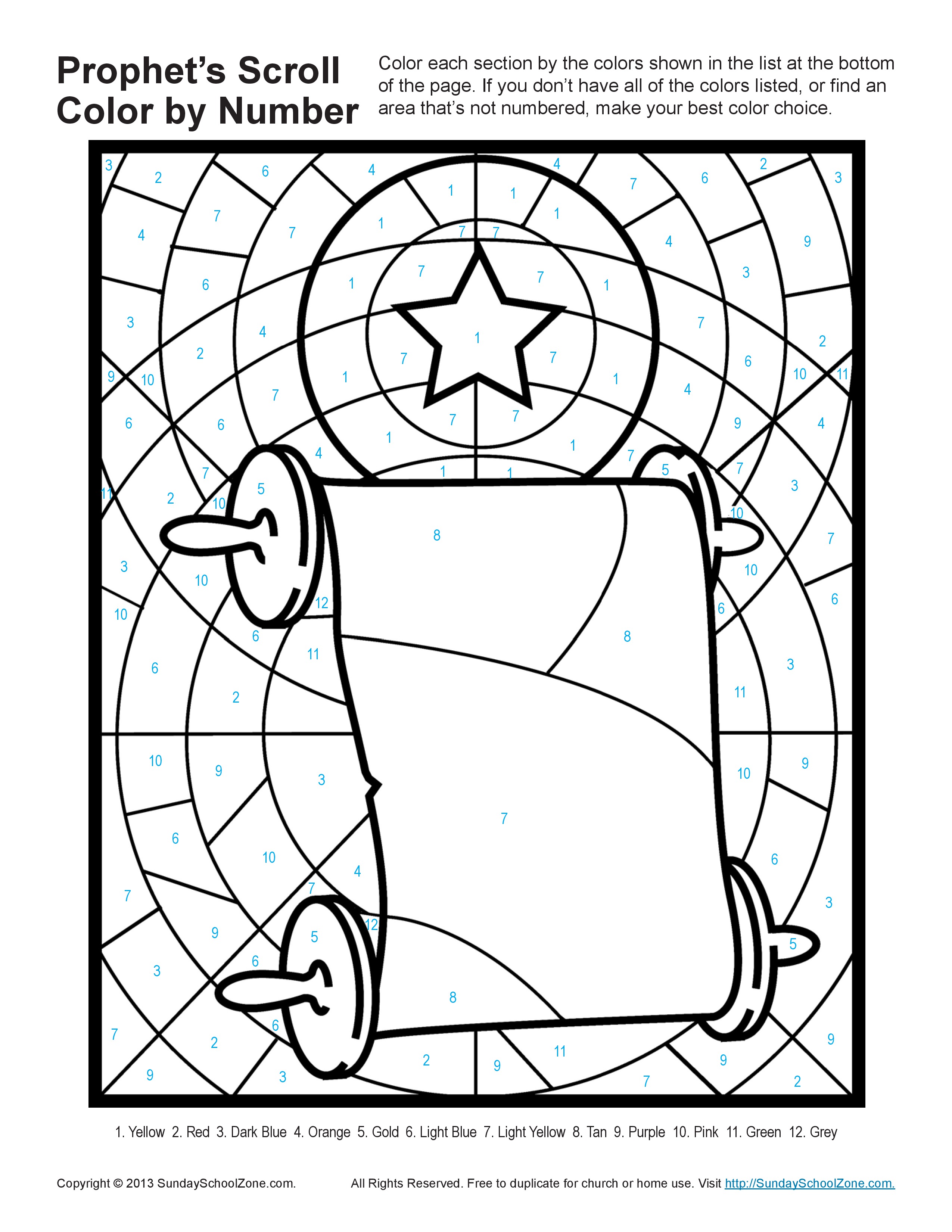 2550x3300 Bible Coloring Pages For Kids Prophets Told About God's Son