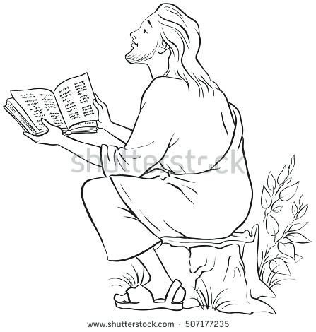 447x470 Jeremiah Scroll Coloring Page Coloring Page Another Coloring Page