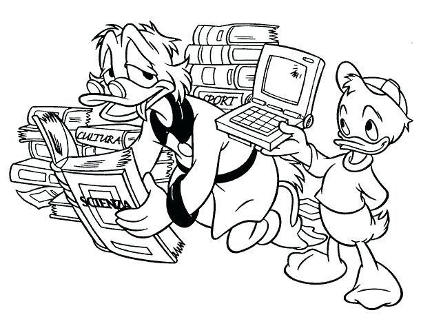 611x460 Max Goof Coloring Pages Best Scrooge Images On Of For Kids