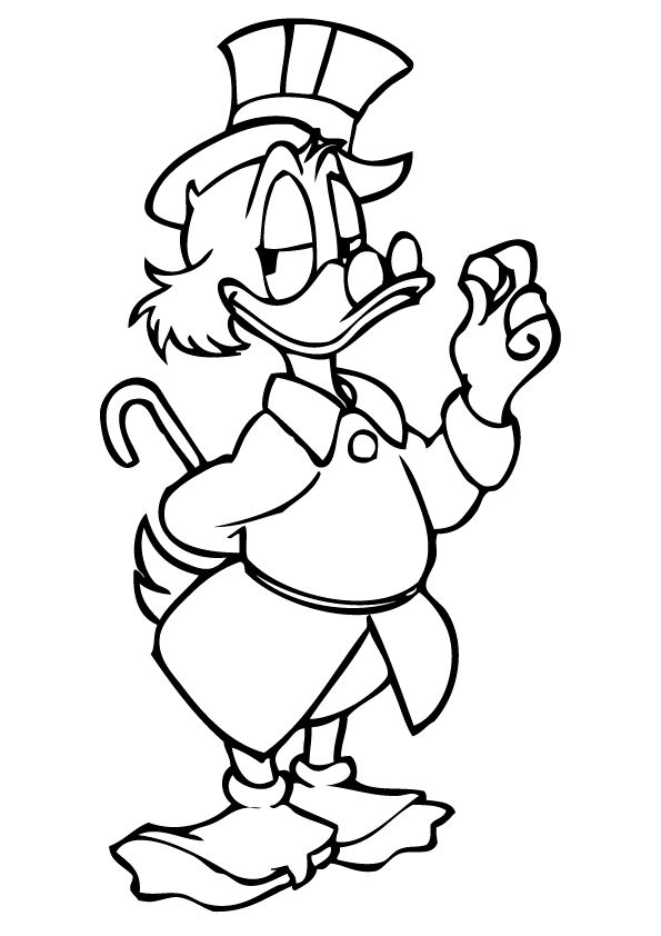 595x842 Scrooge Coloring Pages Kids N Fun 24 Coloring Pages Of Scrooge