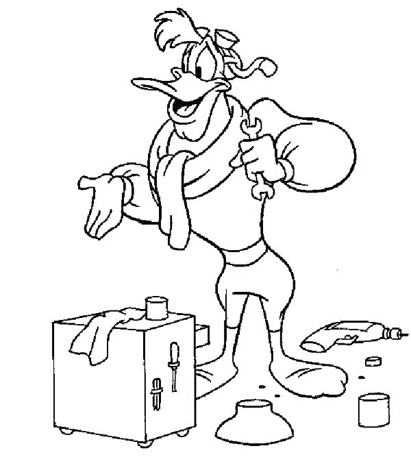 600x686 Duck Tales Coloring Pages Duck Tales Scrooge Walking While