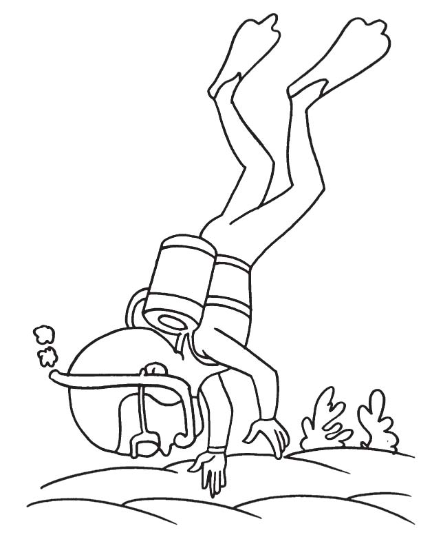 612x792 Swallow Dive Coloring Page Download Free Swallow Dive Coloring