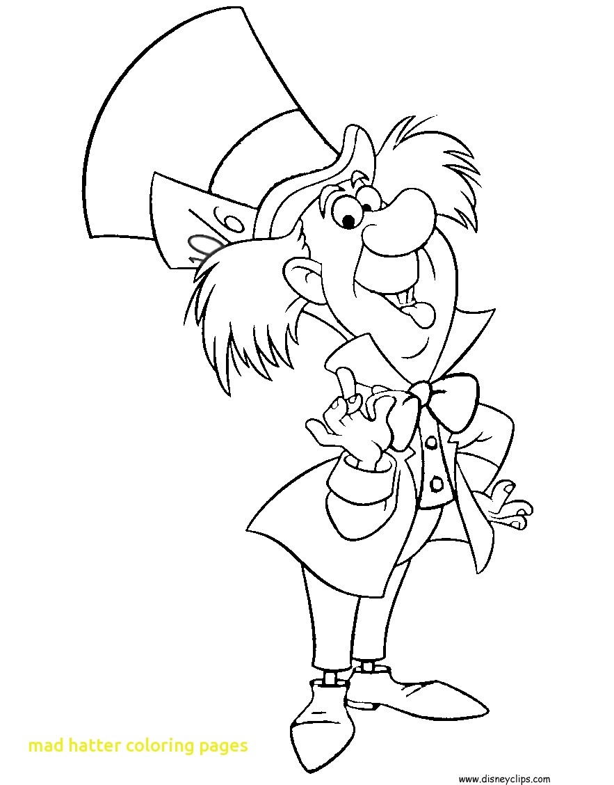 883x1128 Mad Hatter Coloring Pages Download Coloring For Kids 2018
