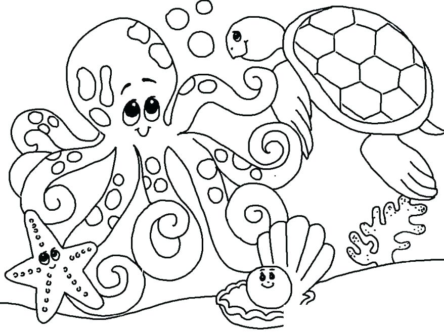 878x659 Sea Coloring Under The Sea Coloring Pages Lost Sea Coloring Book