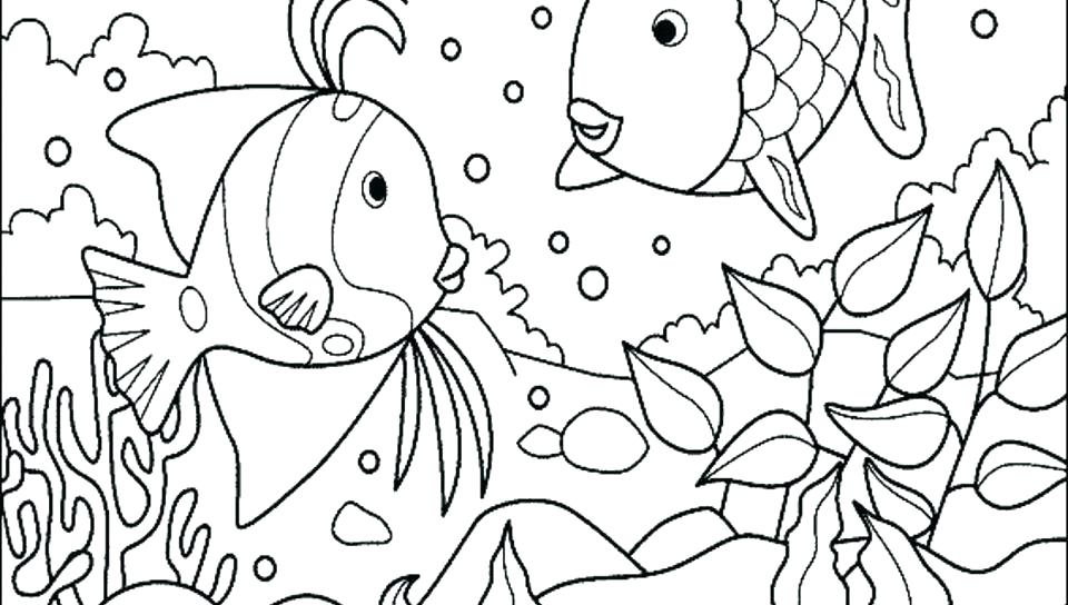 960x544 Sea Animals Coloring Pages Sea Animals Coloring Pages Innovative