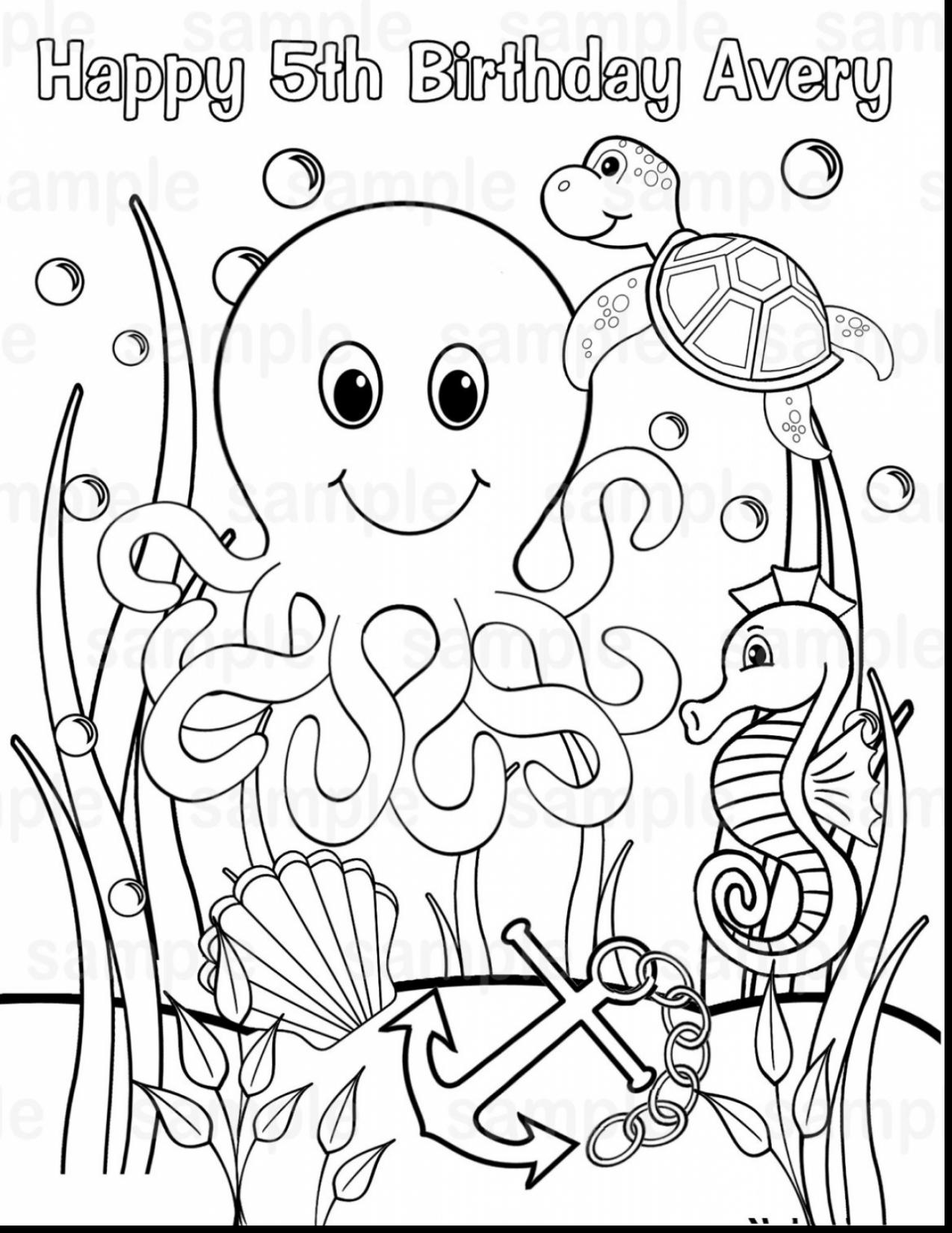 1274x1650 Compromise Sea Creatures For Kids Coloring Pages Animals