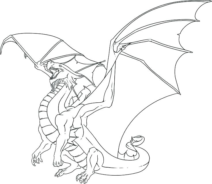 736x638 New Sea Dragon Coloring Pages And Dragon Pictures To Color Dragon