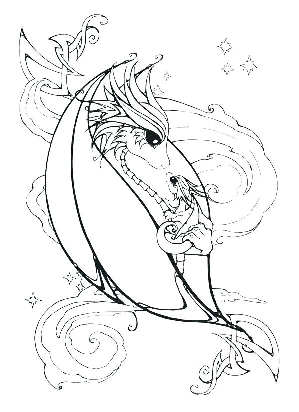 600x825 Baby Dragon Coloring Pages Sea Dragon Coloring Pages Sea Dragon