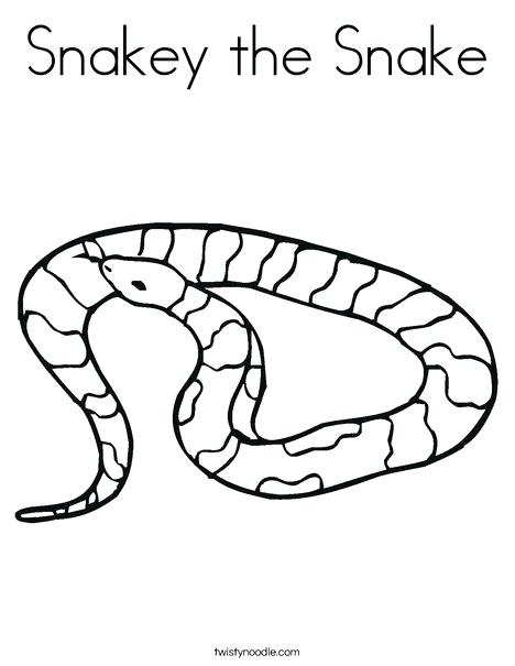 468x605 Coloring Page Snake Sea Snake Coloring Pages Sea Snake Coloring